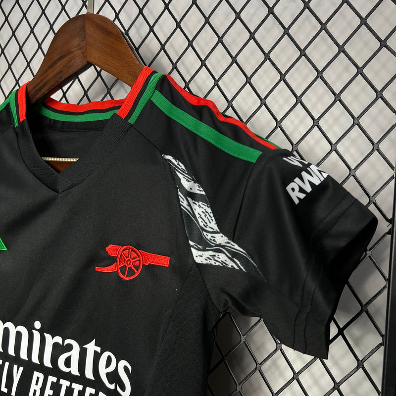 Conjunto Infantil Oficial do Arsenal 24/25 - Kids