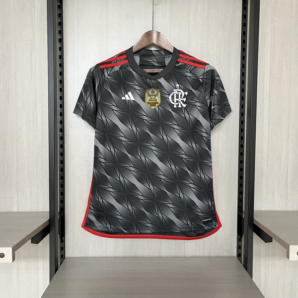 Camisa 3 Feminina Oficial do CR Flamengo 24/25 Baby Look - Copa do Brasil