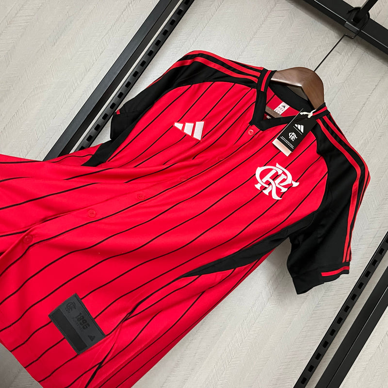 Camisa Oficial do CR Flamengo 25/26 - Us Pack Basebol