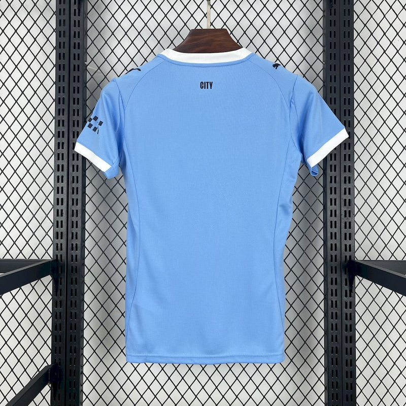 Camisa Feminina Oficial do Manchester City 25/26 - Baby Look