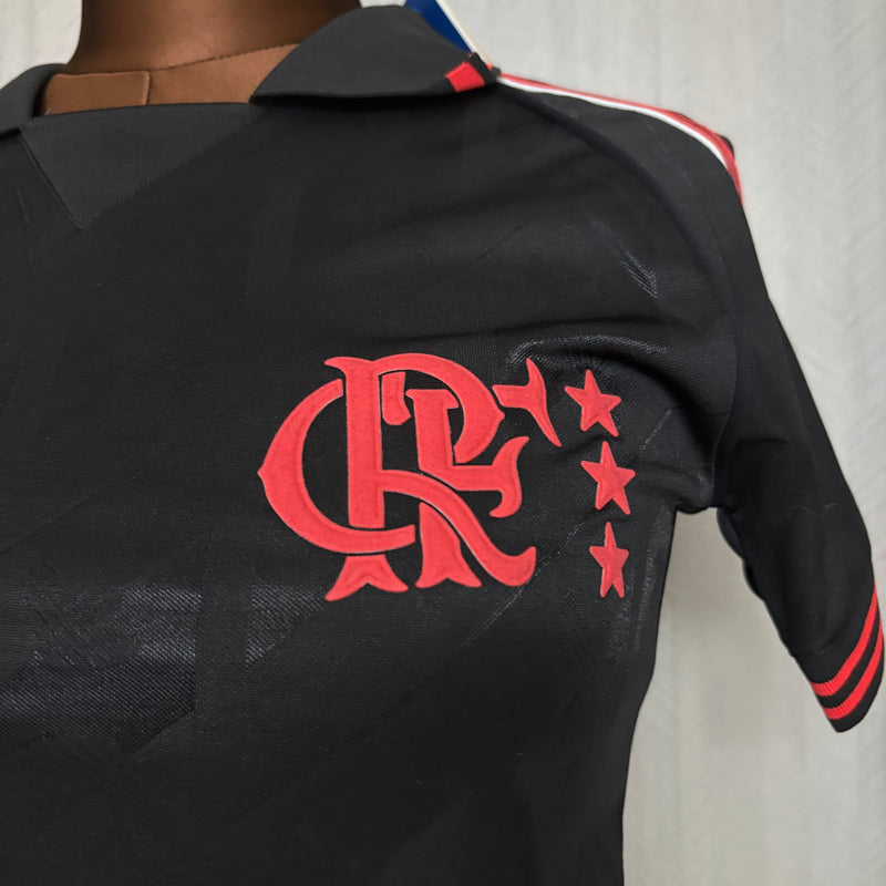 Camisa Feminina Oficial do CR Flamengo 25/26 Baby Look - Lifestyler