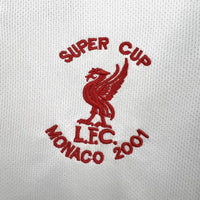 Camisa Retrô do Liverpool 2001/2002 - Versão Retrô