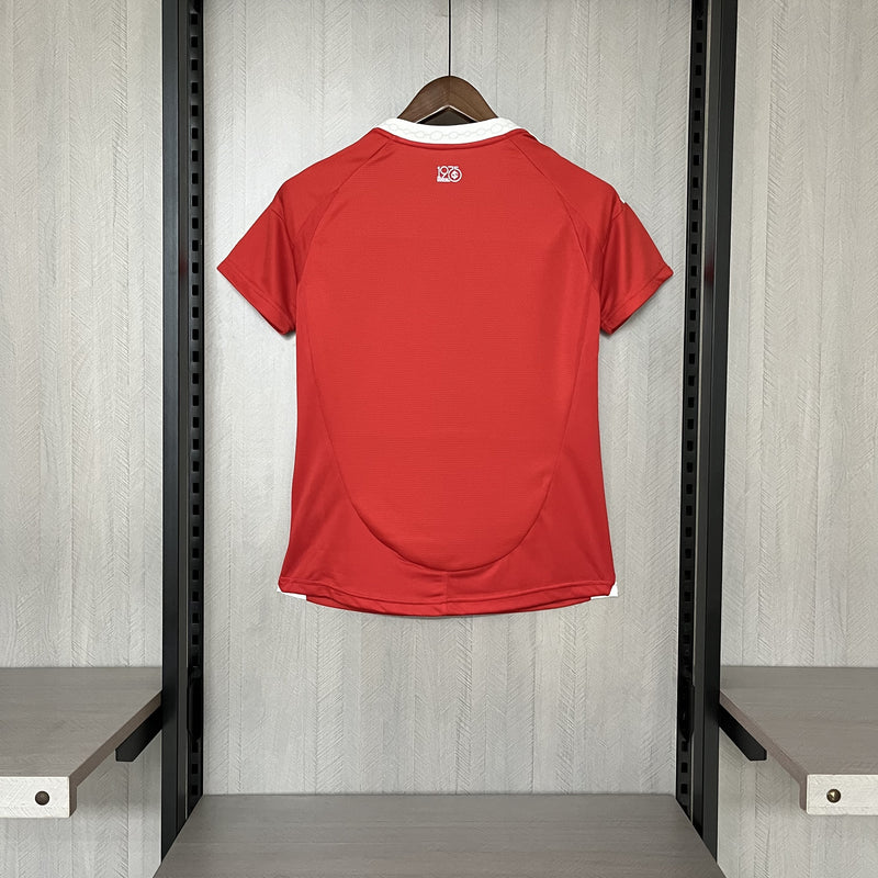Camisa Feminina Oficial do Internacional 25/26 Baby Look - Libertadores