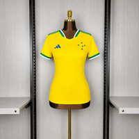 Camisa Feminina Cruzeiro Adidas Brasil 26/27 - Baby Look