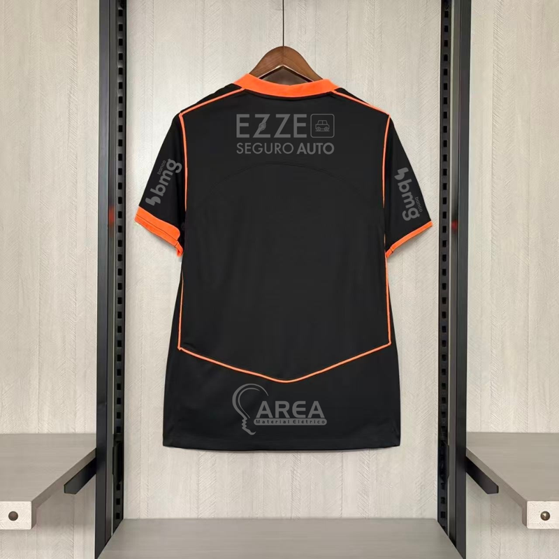 Camisa 3 Oficial do Corinthians 25/26 - Completa com Patrocínios