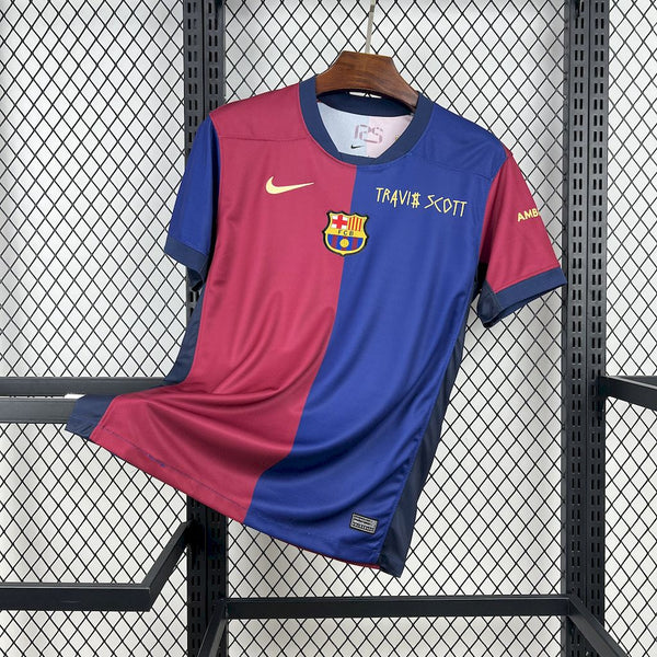 Camisa Oficial do barcelona 25/26 - Travis Scott