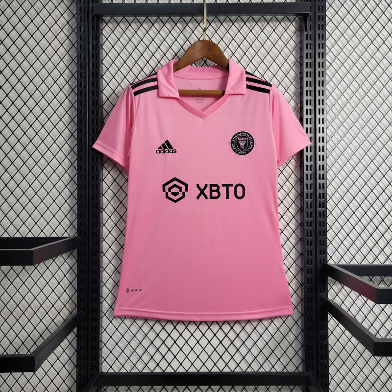 Camisa Feminina Oficial do Inter de Miami 22/23 - Baby Look