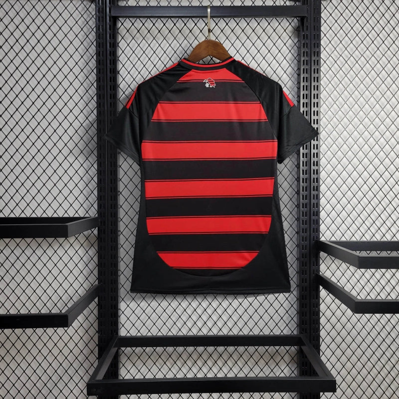 Camisa Feminina Oficial do CR Flamengo 25/26 - Baby Look