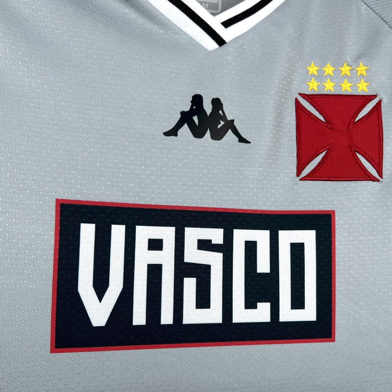 Camisa Feminina Oficial do Vasco 25/26 Baby Look - Aquecimento