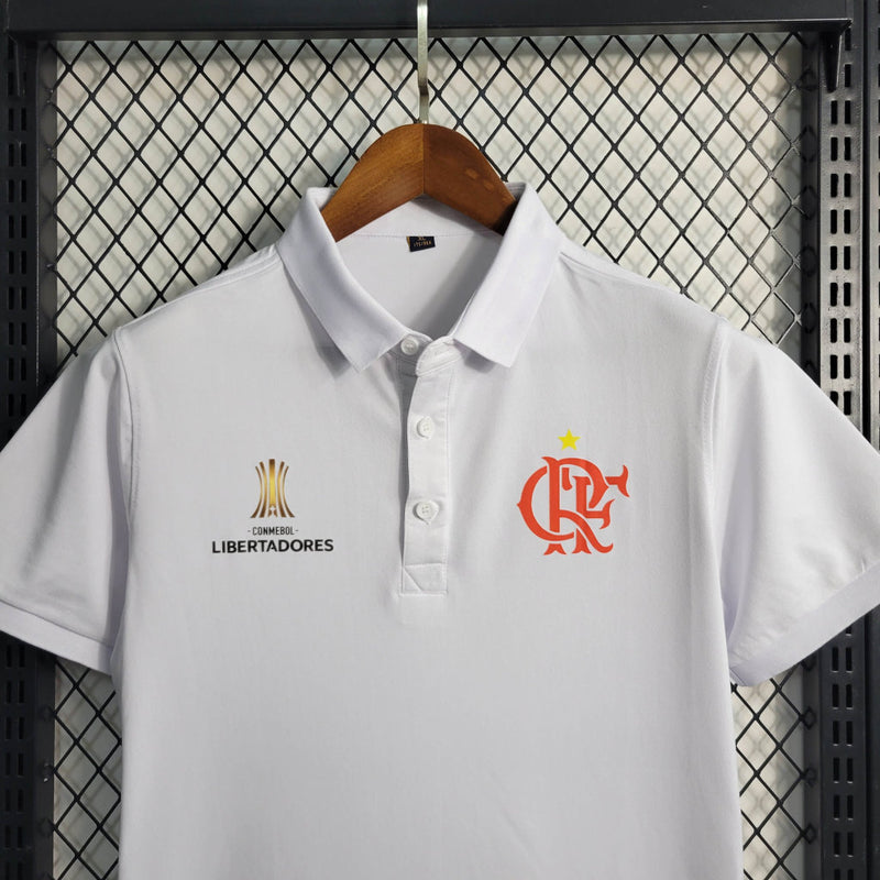 Camisa Oficial do CR Flamengo 23/24 Polo - Libertadores