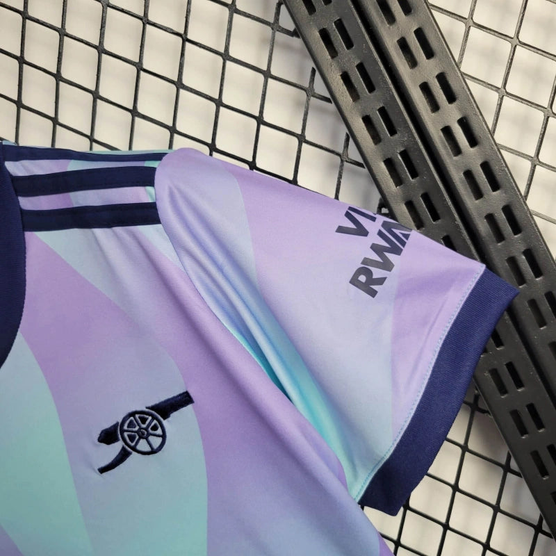 Camisa Feminina Oficial do Arsenal 24/25 - Baby Look
