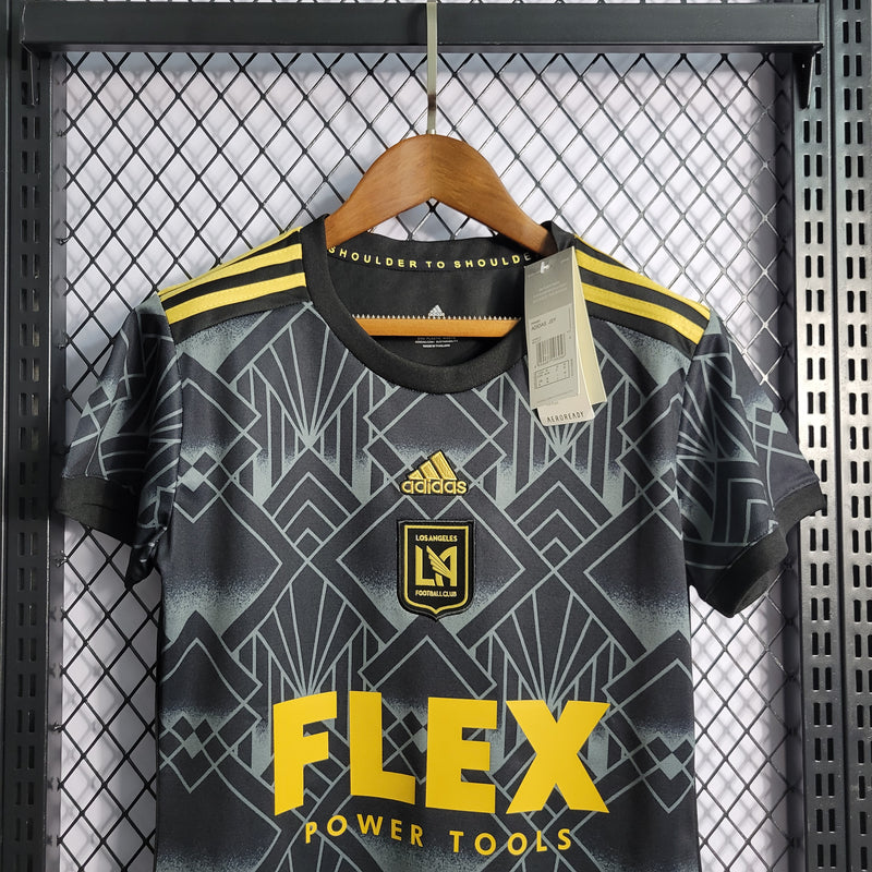 Camisa Feminina Oficial do Los Angeles FC  22/23 - Baby Look