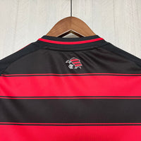 Camisa Feminina Oficial do CR Flamengo 25/26 Baby Look - Completa com Patrocínios