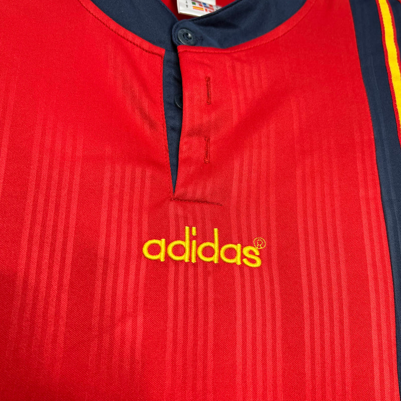 Camisa Retrô da Espanha 1996
