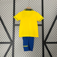 Conjunto Retrô Infantil Oficial do Brasil 1993/1994