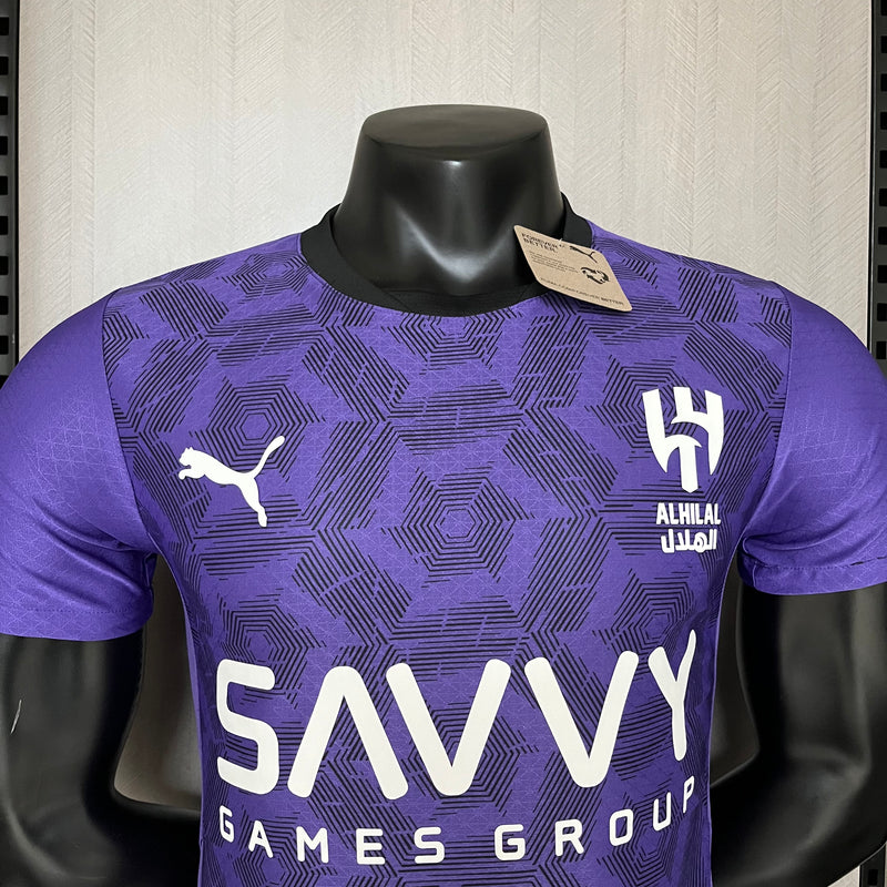 Camisa Oficial do Al-Hilal 24/25 - Versão Jogador