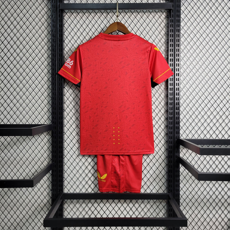 Conjunto 2 Infantil Oficial do Wolverhampton 23/24 - Kids
