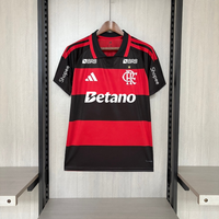 Camisa Oficial do CR Flamengo 26/27 - Completa com Patrocínios