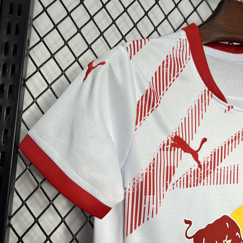 Conjunto Infantil Oficial do RB Leipzig 24/25 - Kids