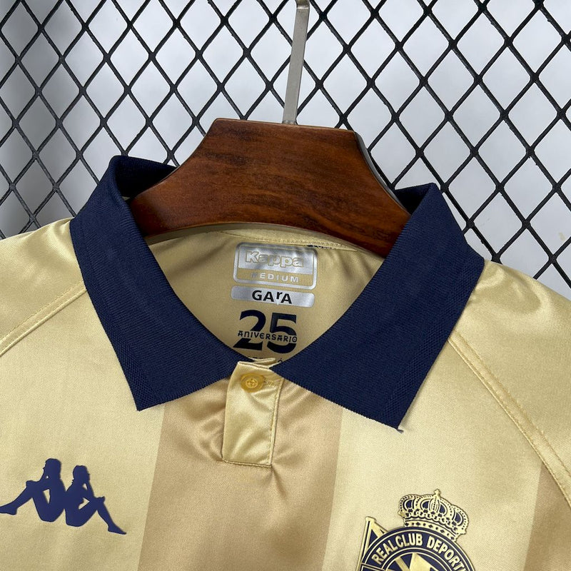 Camisa Oficial do Deportivo La Coruña 25/26 - Versão Torcedor
