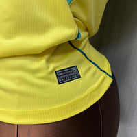 Camisa Feminina Oficial do Brasil 2026 Baby Look - Copa do Mundo