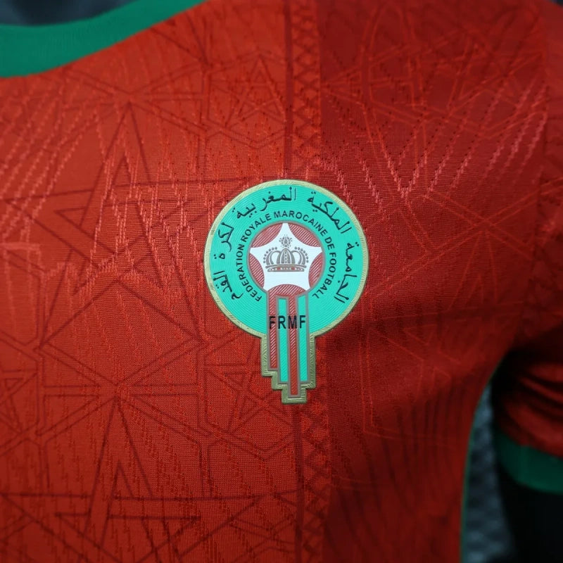 Camisa Oficial do Marrocos 25/26 - Versão Jogador