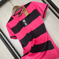 Camisa Feminina Oficial do CR Flamengo 24/25 Baby Look - Braziline