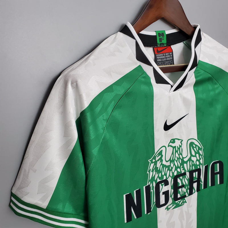 Camisa Retrô da Nigéria 1996/1998
