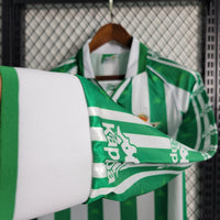 Camisa Retrô do Real Betis 1995/1997 - Manga Longa