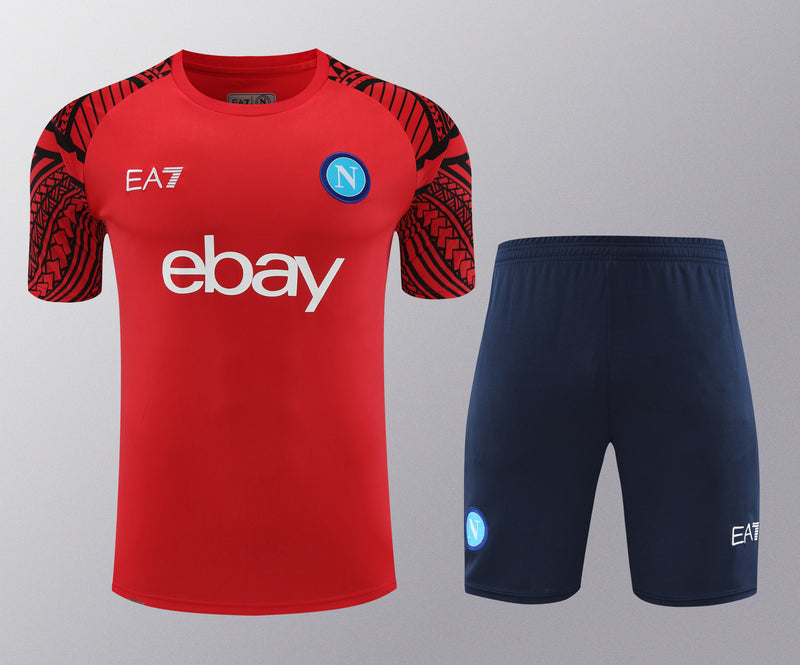 Kit Oficial do Napoli 24/25 - Treino