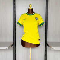 Camisa Feminina Retrô do Brasil 1998 - Baby Look