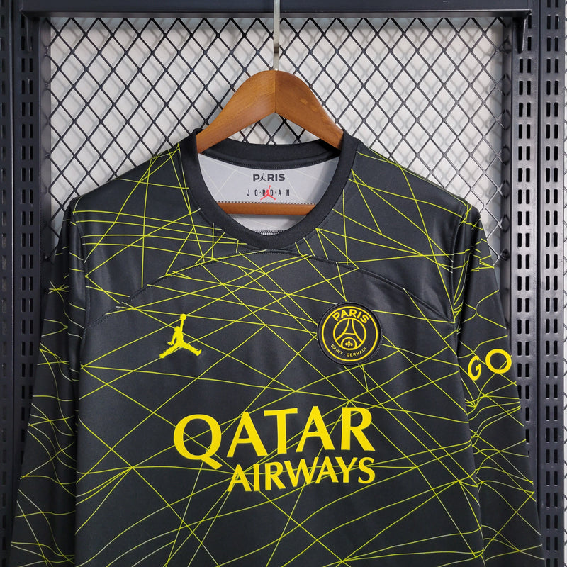 Camisa 2 Oficial do PSG 23/24 - Manga Longa