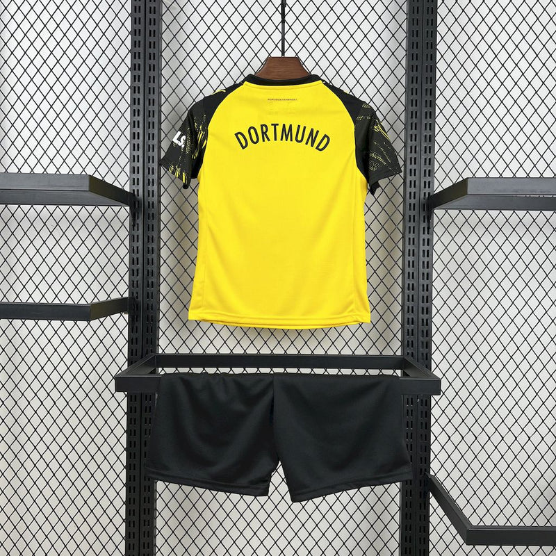 Conjunto Infantil Oficial do Borussia Dortmound 25/26 - Kids