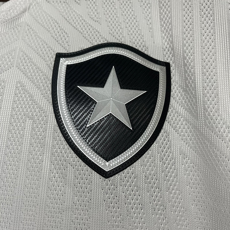 Camisa Oficial do Botafogo 24/25 Completa com Patrocínios - Campeão da Libertadores