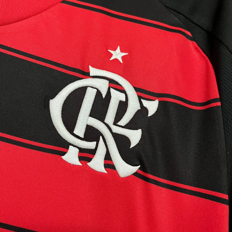 Camisa Oficial do CR Flamengo 25/26 - Completa com Patchs