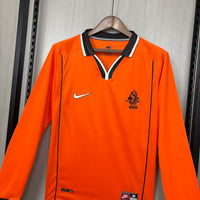 Camisa Retrô da Holanda 1988 - Manga Longa