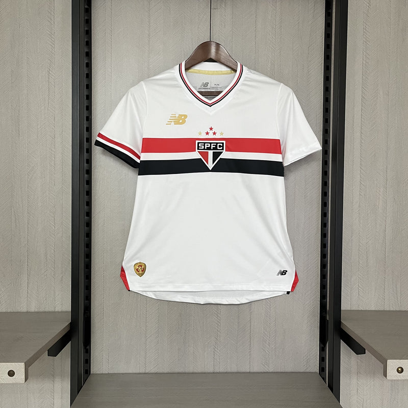 Camisa Feminina Oficial do São Paulo 25/26 - Baby Look
