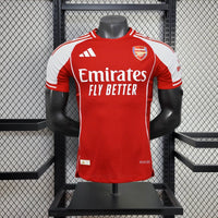 Camisa Oficial do Arsenal 25/26 - Versão Jogador