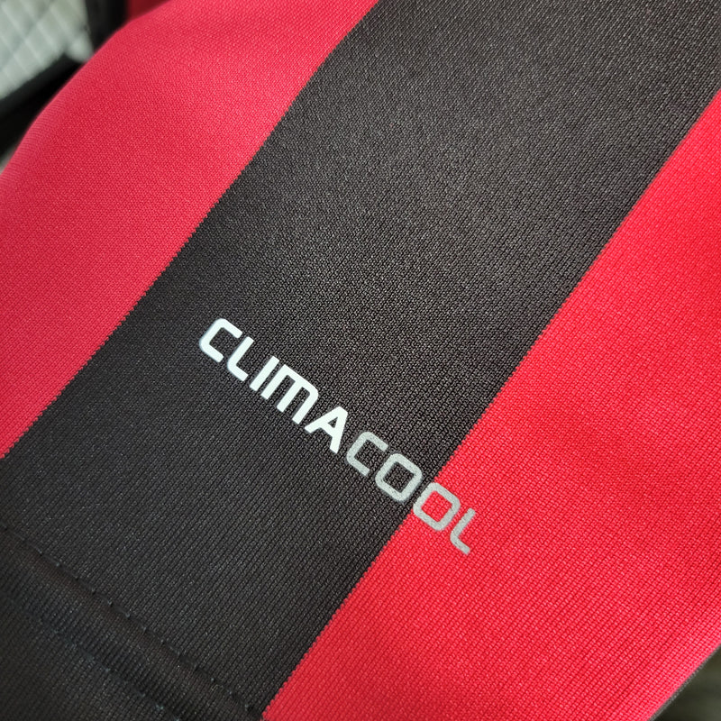 Camisa Retrô do Milan 2009/2010 - Manga Longa
