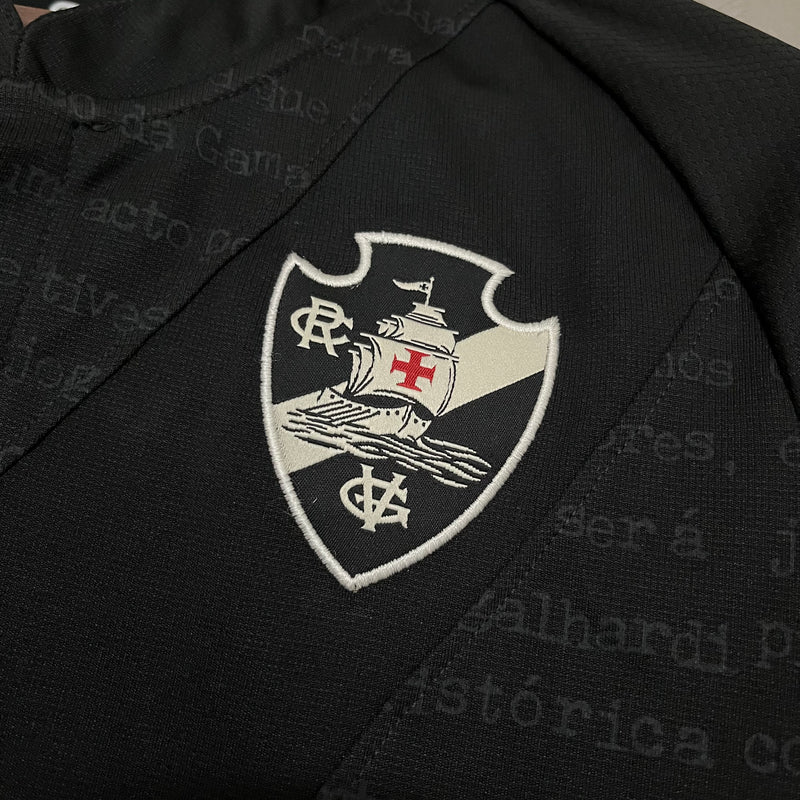 Camisa Feminina Oficial do Vasco 24/25 Baby Look - Goleiro