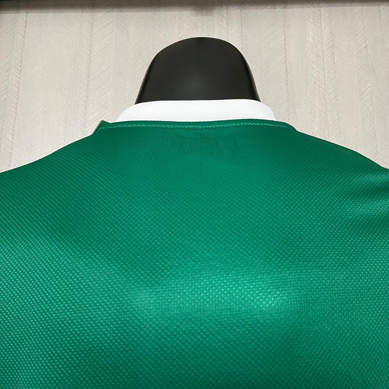 Camisa Oficial do Palmeiras 25/26 Versão Jogador - Completa com Patrocínios
