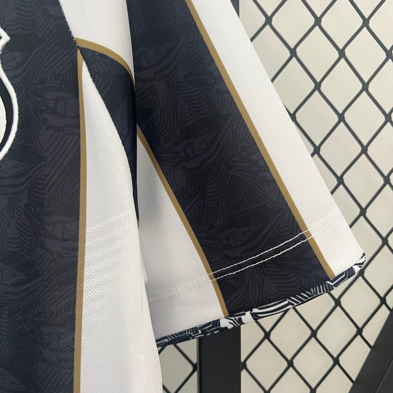 Camisa Oficial do Santos 24/25 Versão Torcedor - Completa com Patrócinios