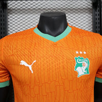 Camisa Oficial da Costa do Marfim 24/25 - Versão Jogador