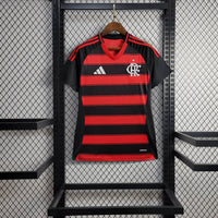 Camisa Feminina Oficial do CR Flamengo 25/26 - Baby Look