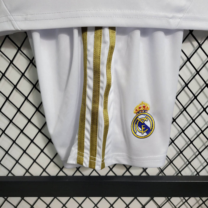 Conjunto Retrô Infantil do Real Madrid 2011/2012 - Kids