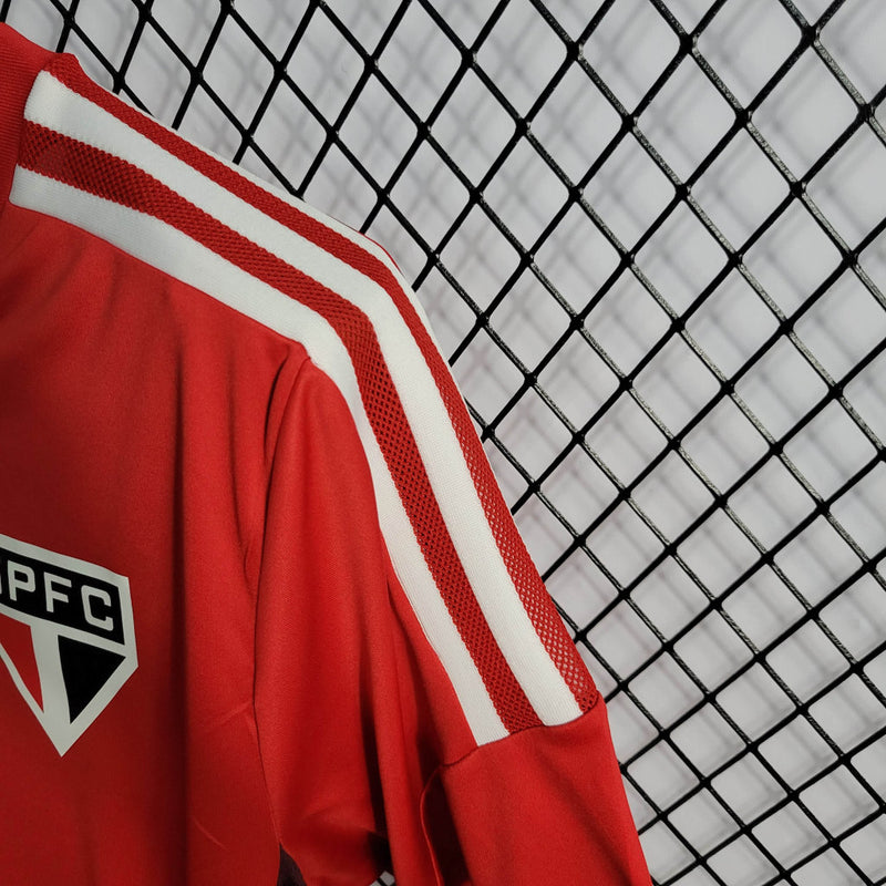 Camisa Oficial do Sâo Paulo 22/23 Versão Torcedor Treino - Completa com Patrocínio