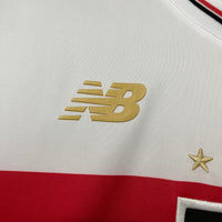Camisa Oficial do São Paulo 25/26 Versão Torcedor - Completa com Patrocínios
