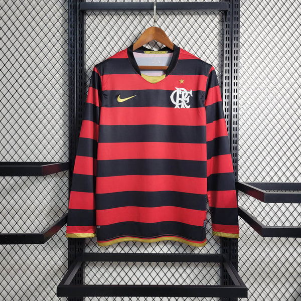 Camisa Retrô do CR Flamengo 2008/2009 - Manga Longa