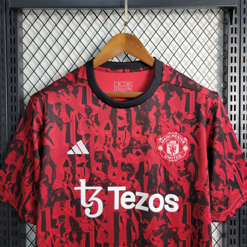 Camisa Oficial do Manchester United 23/24 - Treino