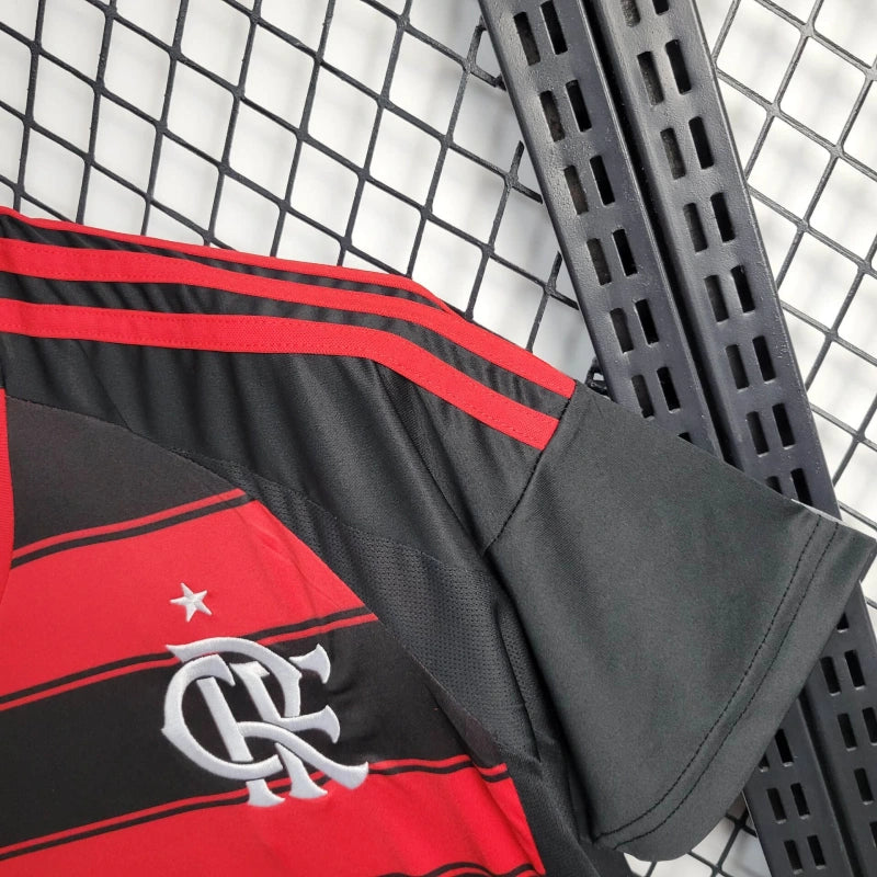 Camisa Feminina Oficial do CR Flamengo 25/26 - Baby Look
